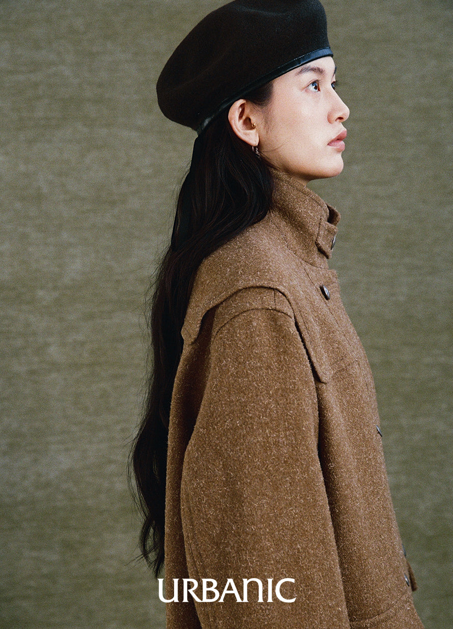 Coin Duffle Coat (Khaki)