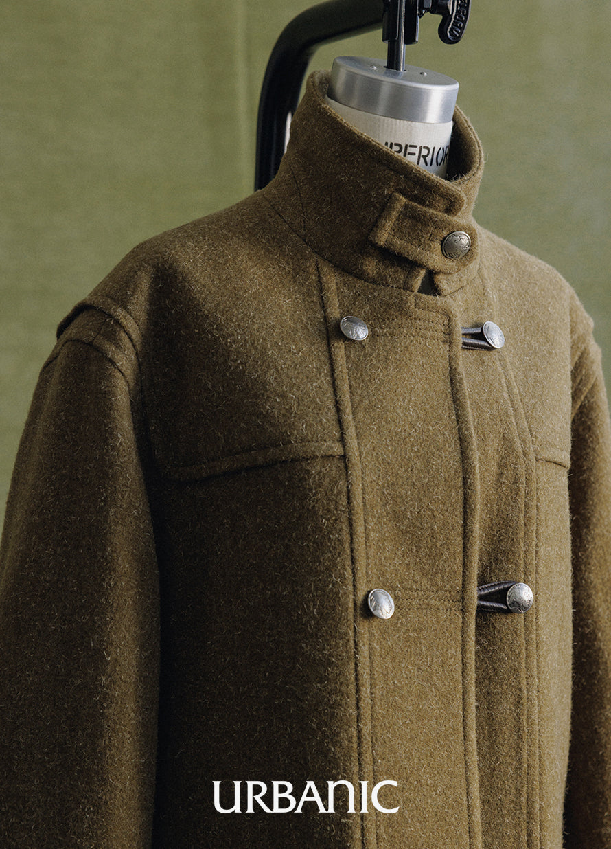Coin Duffle Coat (Khaki)