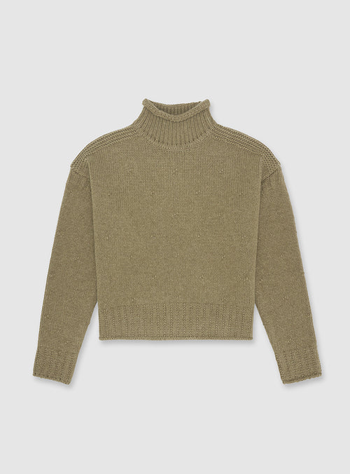 Dotty Turtleneck Knit