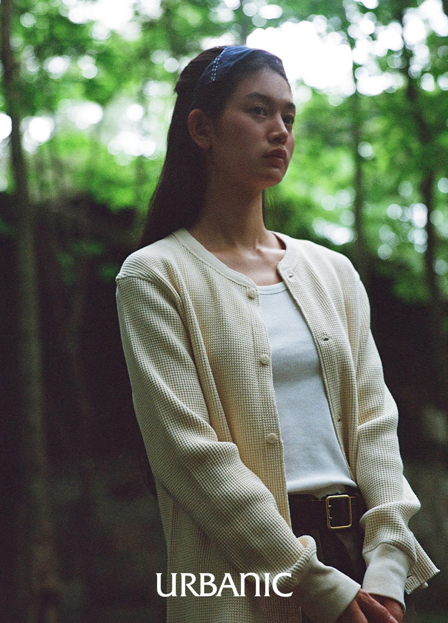 Draftman Waffle Cardigan