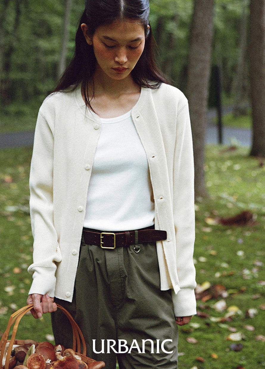 Draftman Waffle Cardigan