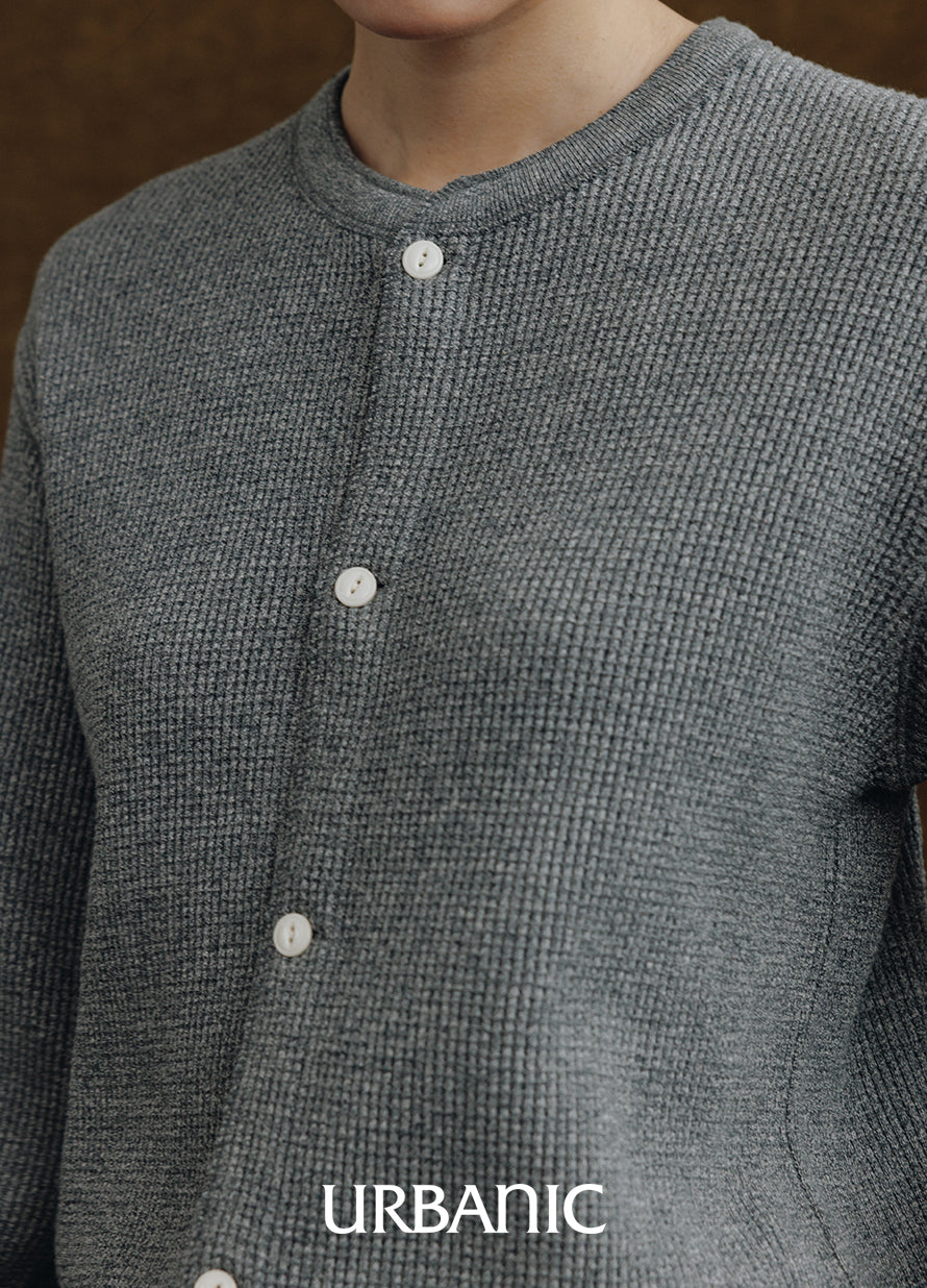 Draftman Waffle Cardigan