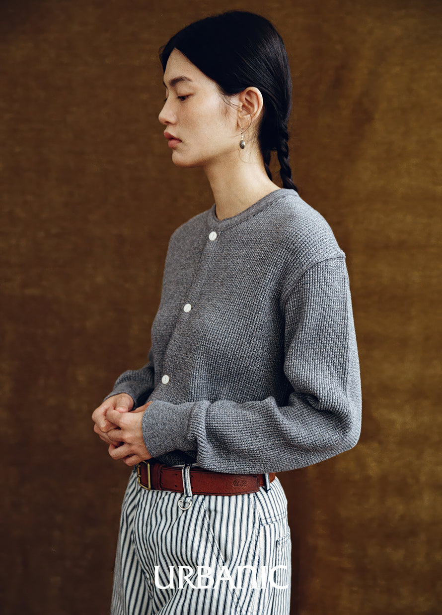 Draftman Waffle Cardigan