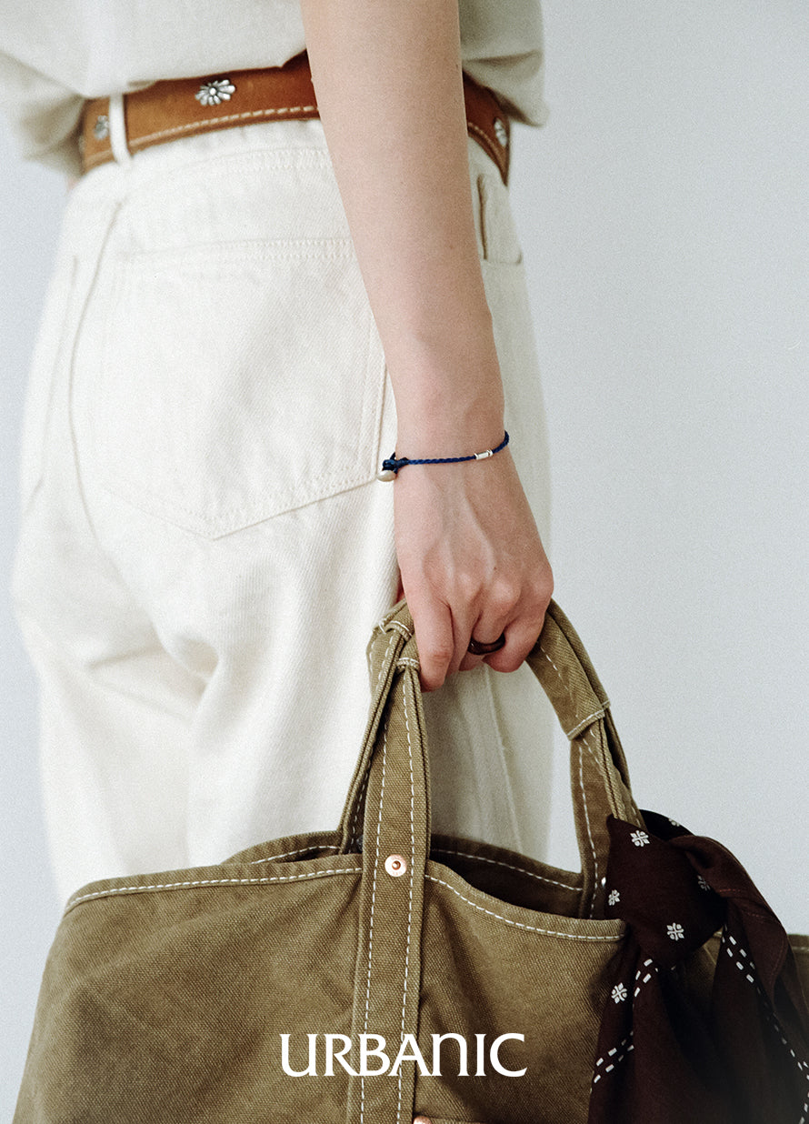 Ecru 5 Pocket Shorts