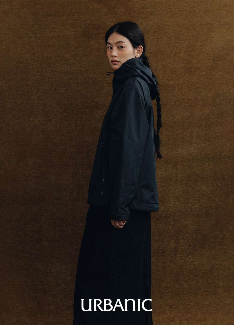 Fishtail Denim Skirt