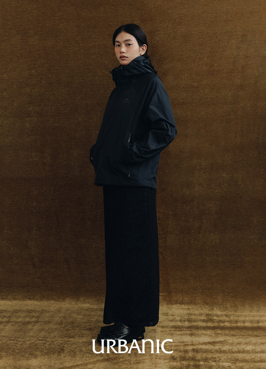 Fishtail Denim Skirt