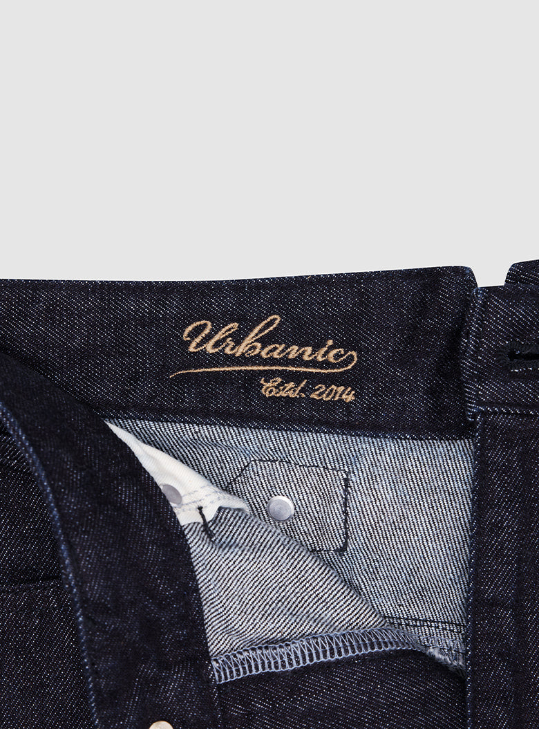 Fishtail Denim Skirt