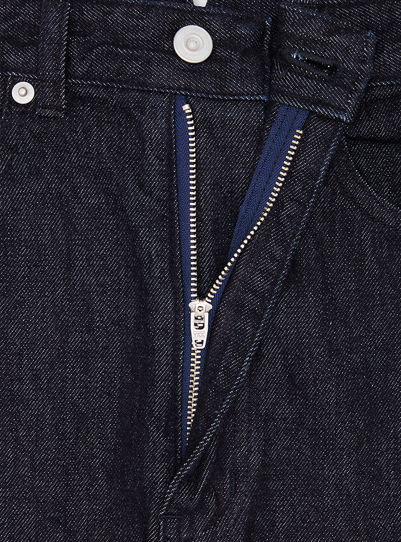 Fishtail Denim Skirt