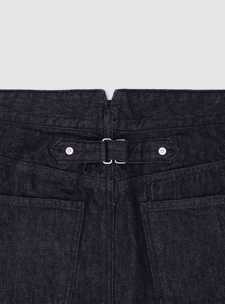 Fishtail Denim Skirt