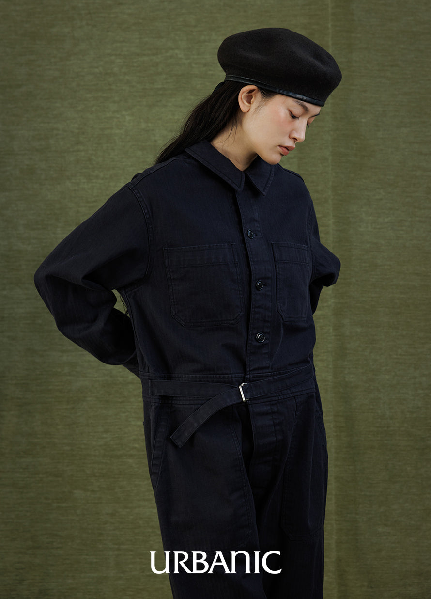 French Work Jumpsuit