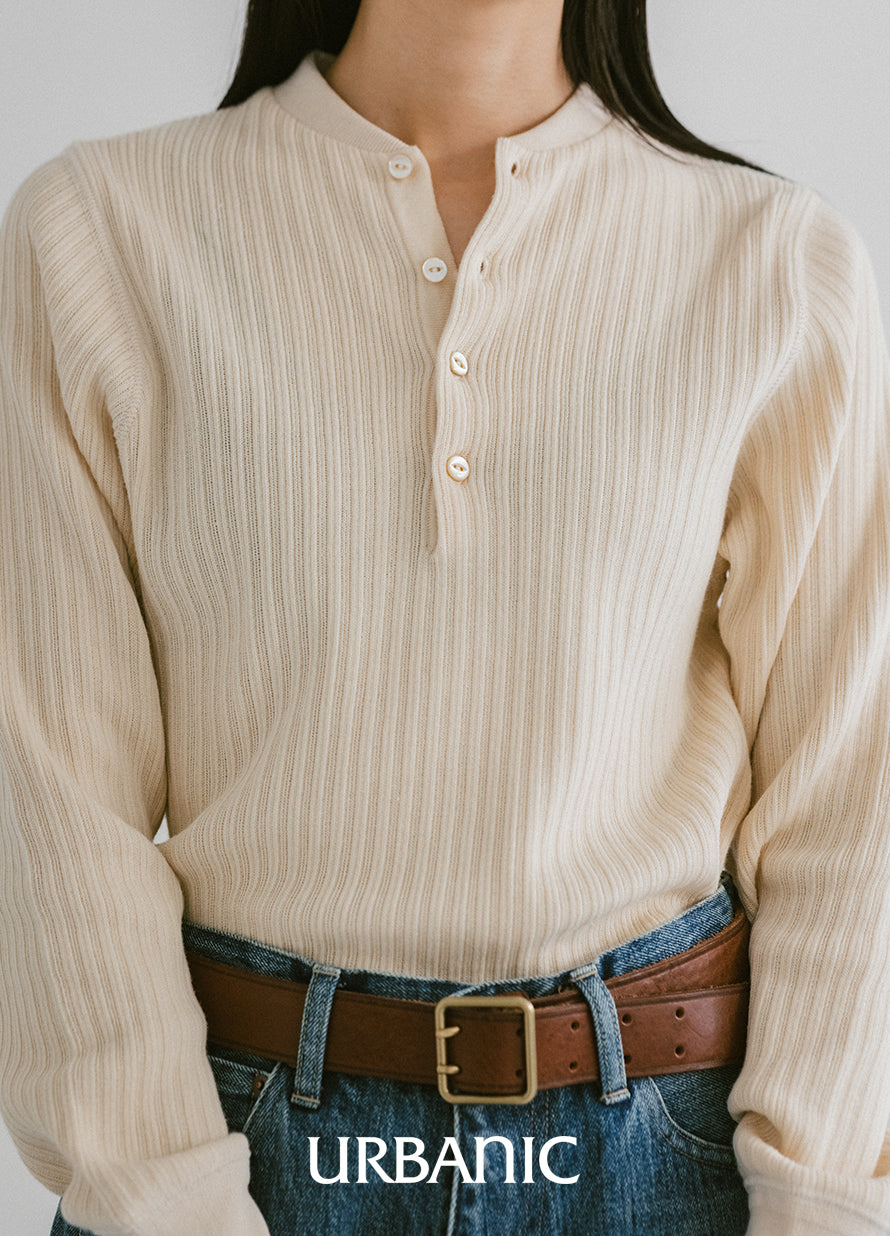 Heritage Henry Knit