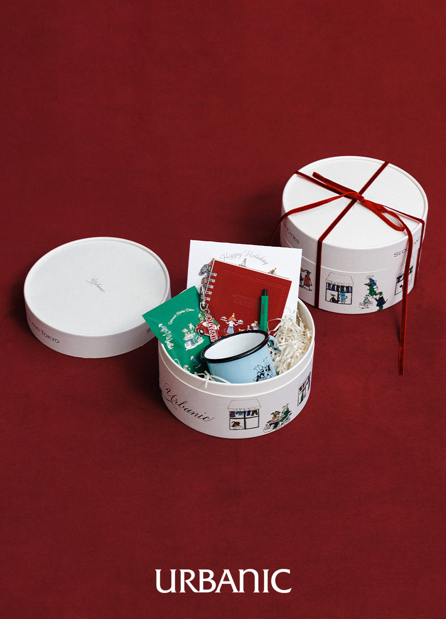 25 Holiday Enamel Cup (Blue Café)