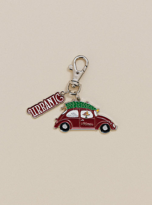 25 Holiday Key Ring (Red Car)