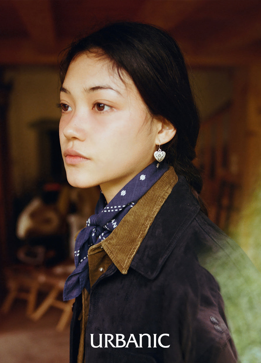 Indian Heart Earrings