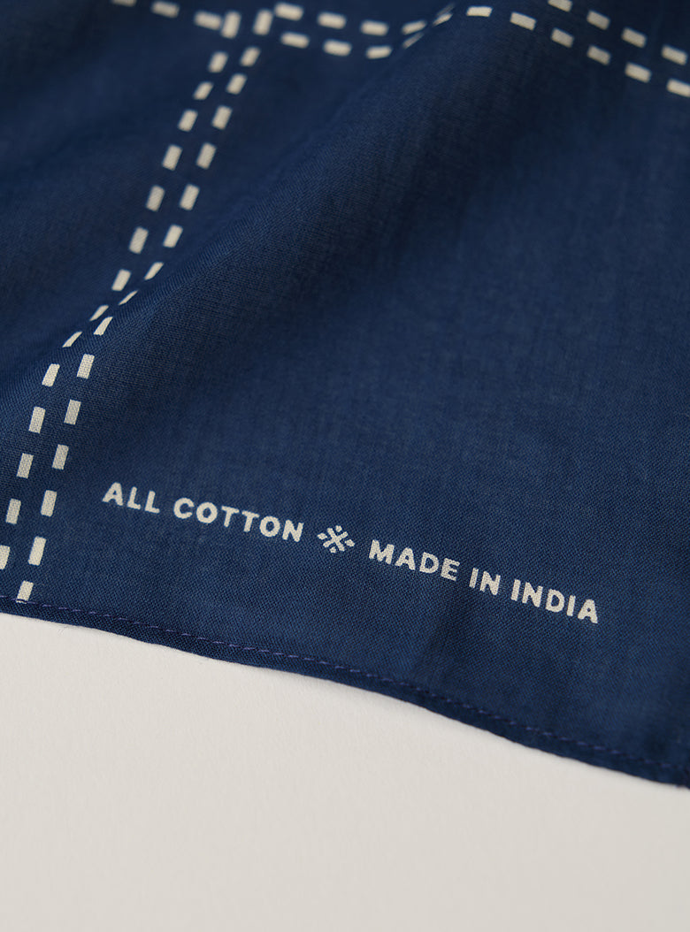 Indigo Bandana