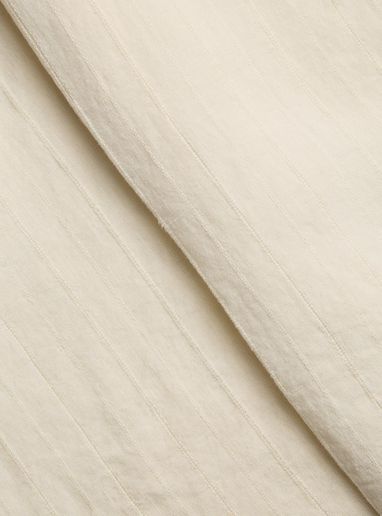 Mandarin Linen Blouse