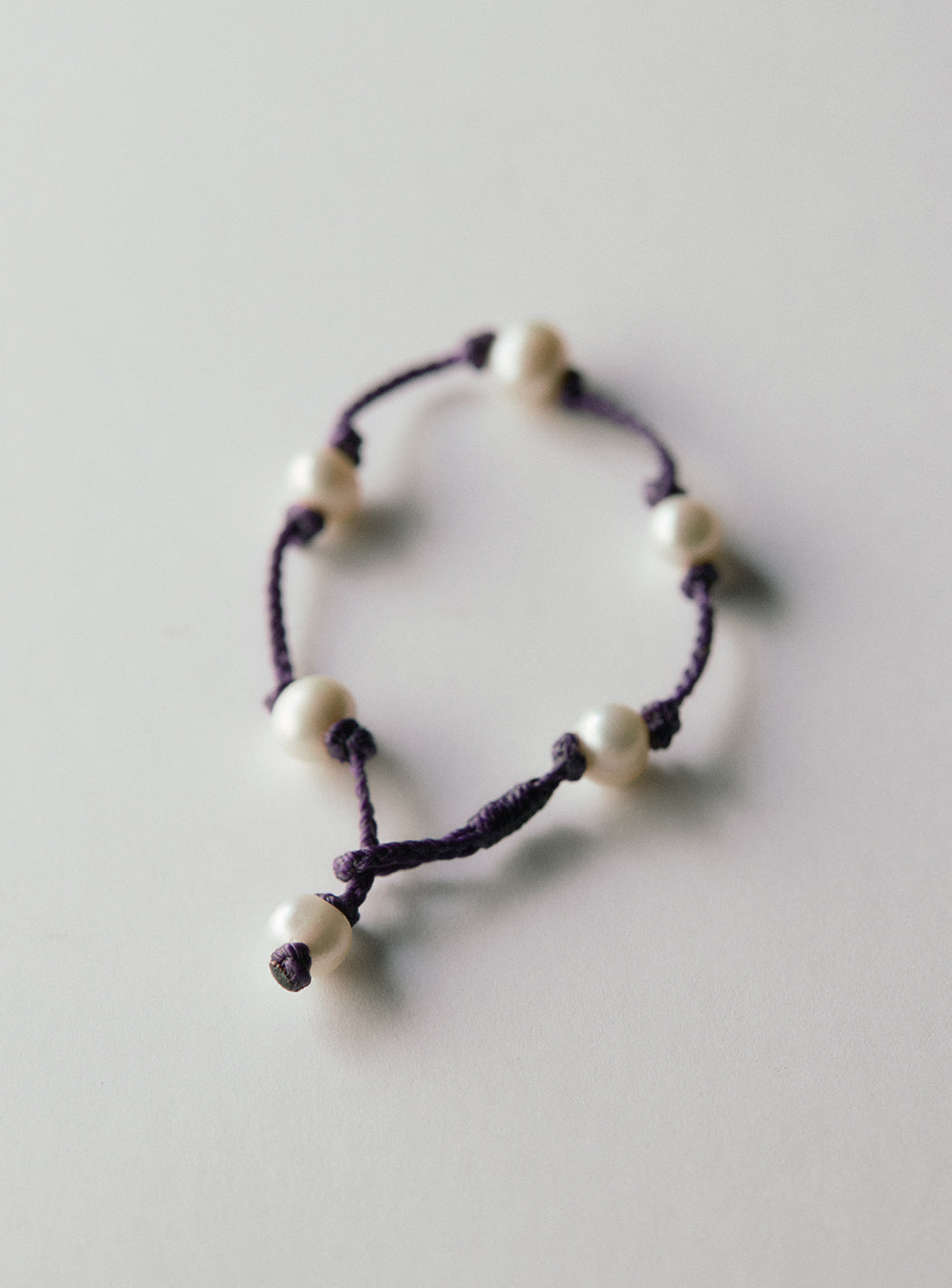 Pearl Cord Bracelet