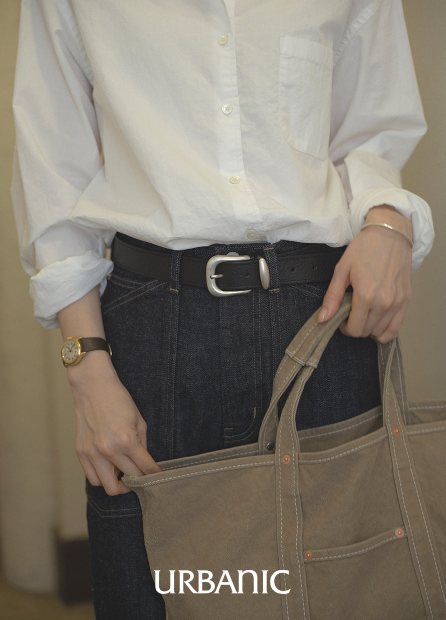 Piccolo Herringbone Denim Pants