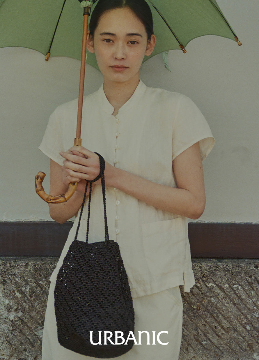 Raffia Sack Bag