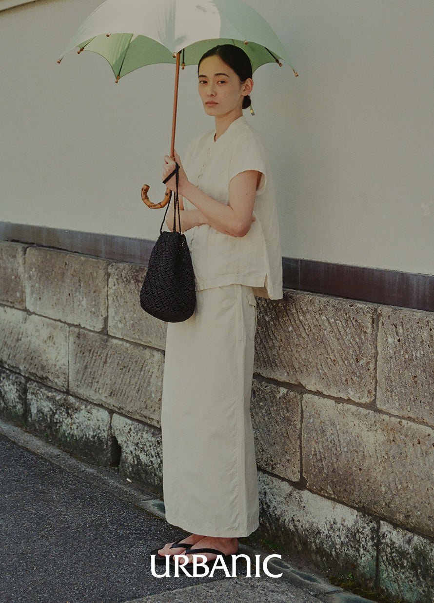 Raffia Sack Bag