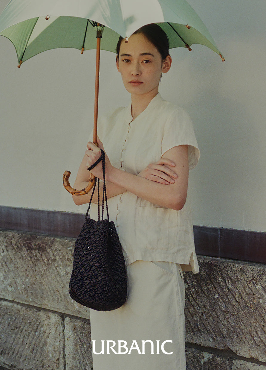 Raffia Sack Bag