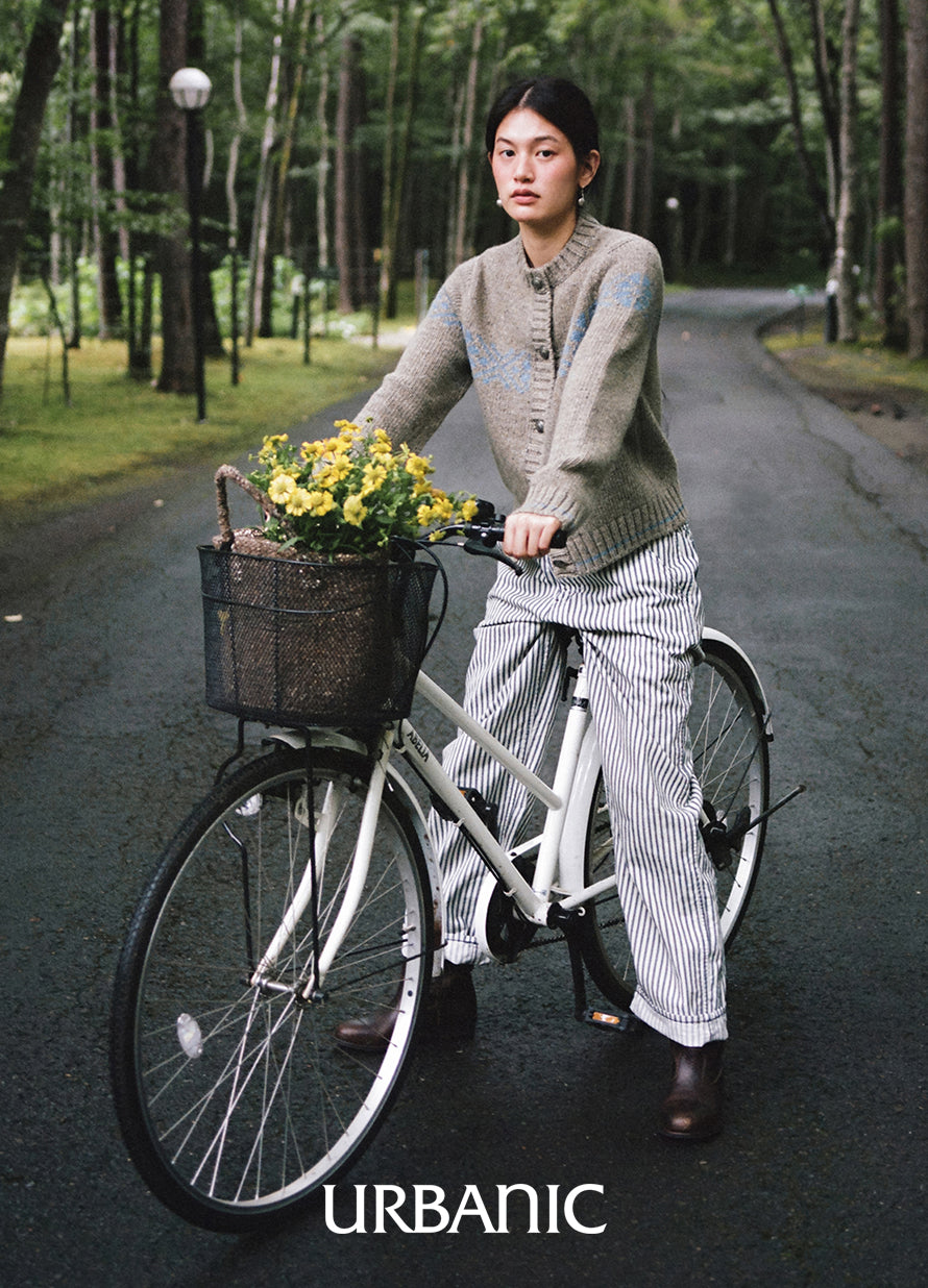 Sisal Wool Basket Bag