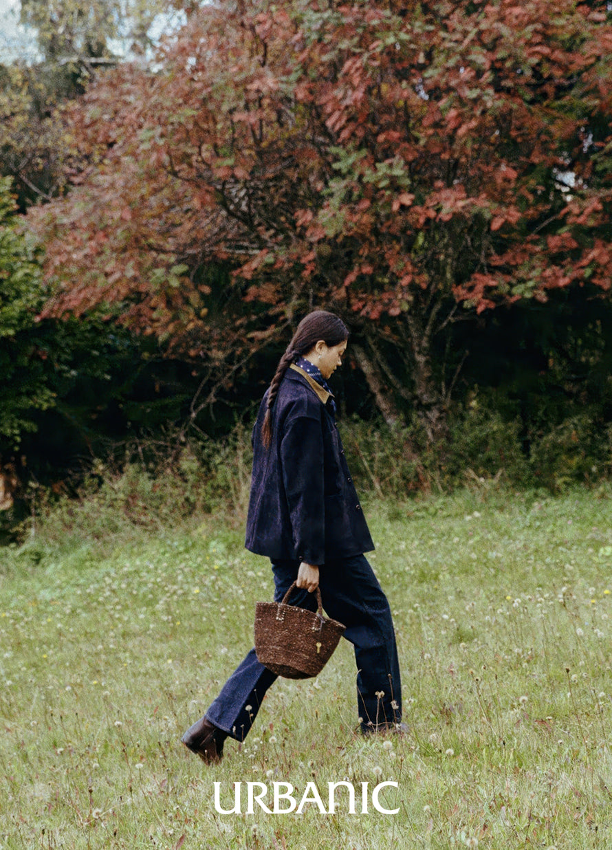 Sisal Wool Basket Bag