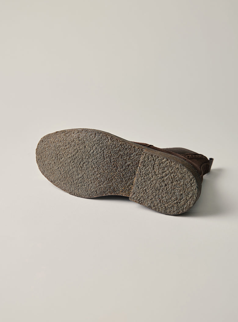 Suede Brogue Chelsea