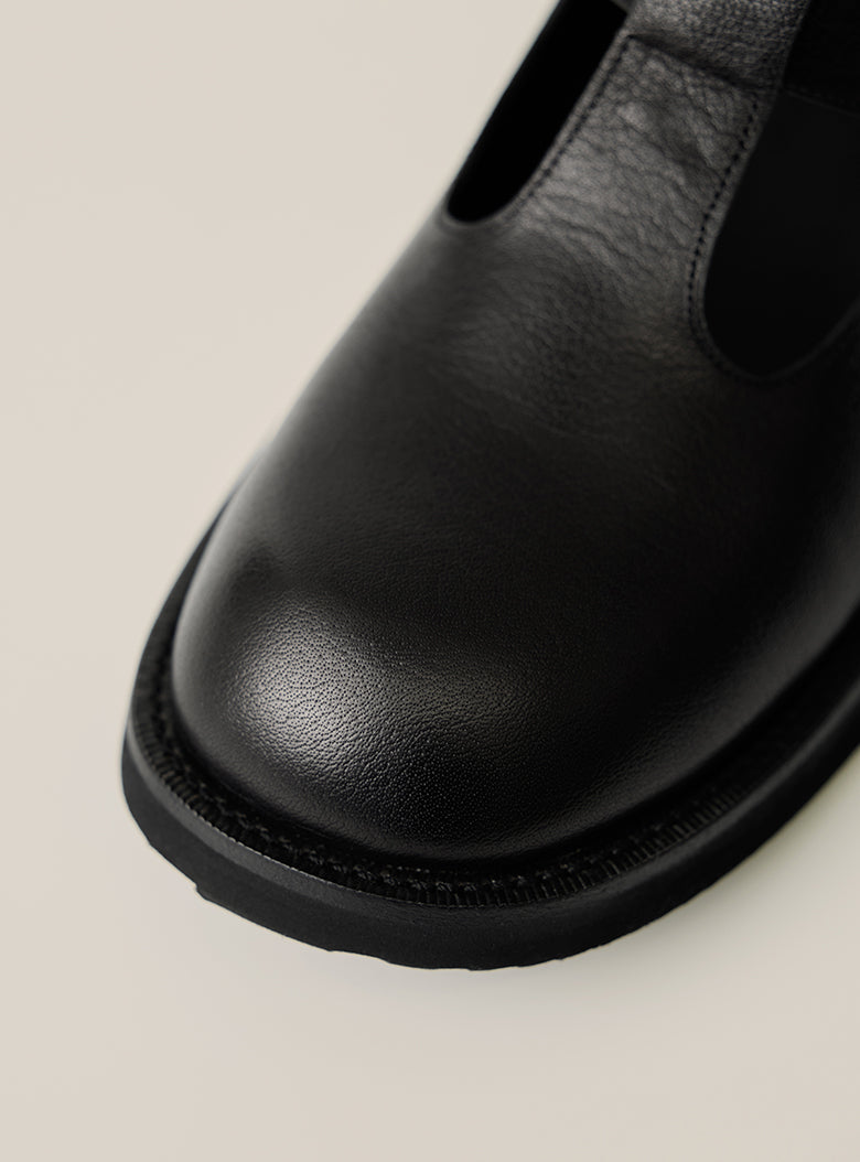 T-strap Vibram Loafer