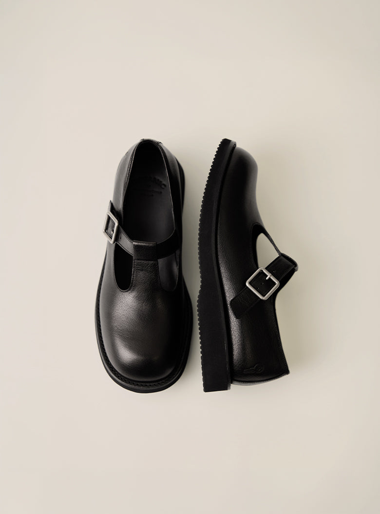 T-strap Vibram Loafer