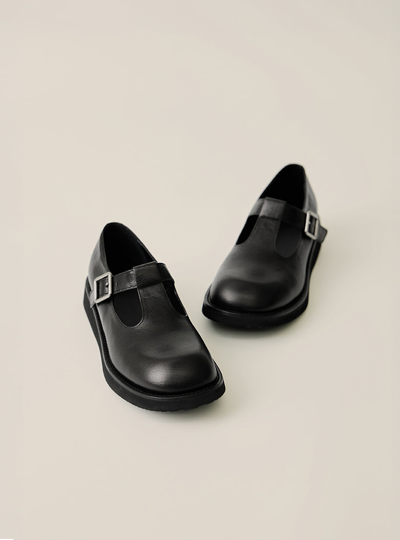 T-strap Vibram Loafer