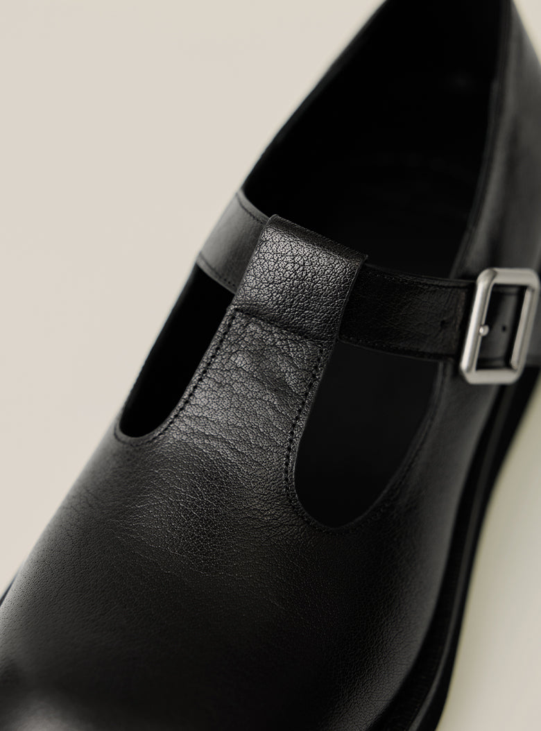 T-strap Vibram Loafer