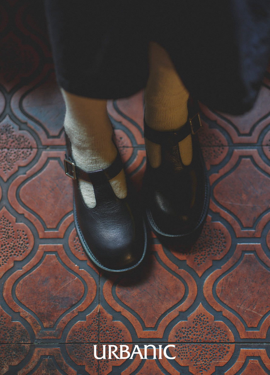 T-strap Vibram Loafer