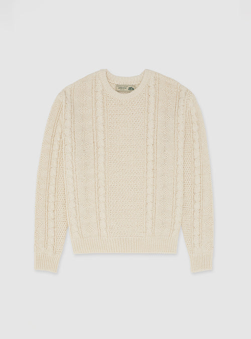 Cotton Aran Knit