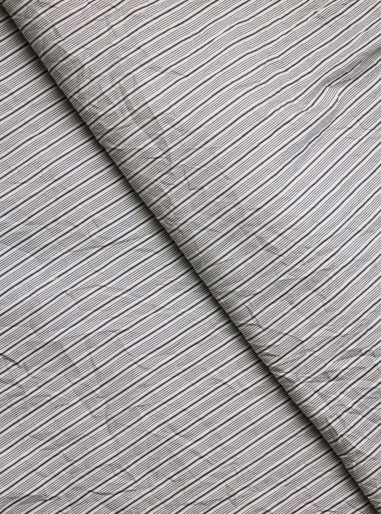 Crease Stripe Band Shirt