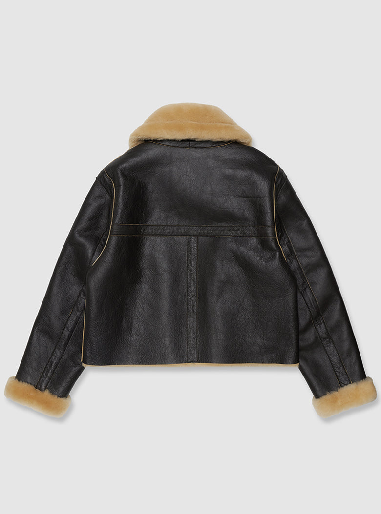urbanic30 コート Flight Mouton Jacket – URBANIC30