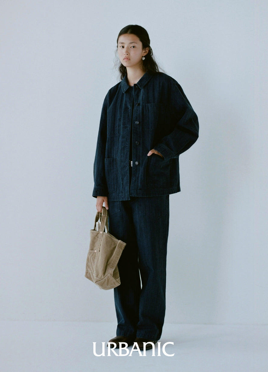 Indigo Work Jacket