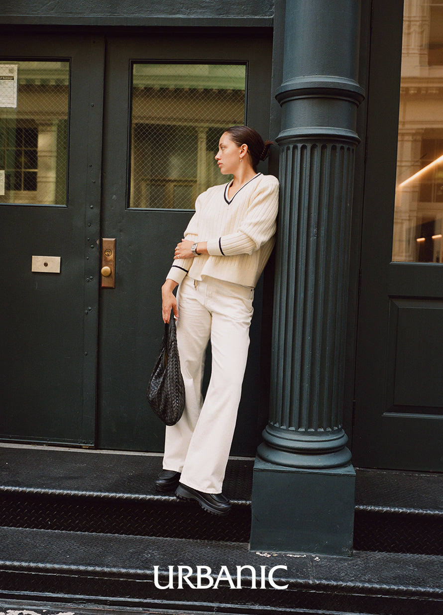 Judy Denim Pants (Off White)