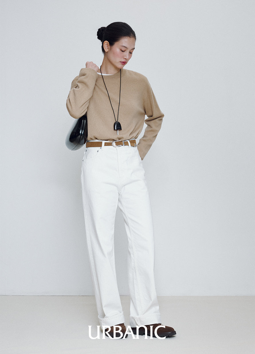 Judy Denim Pants (Off White)