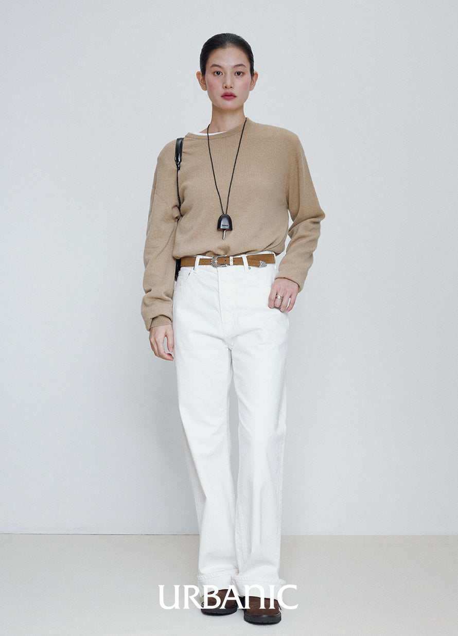 Judy Denim Pants (Off White)