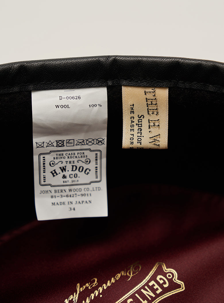 Leather Beret