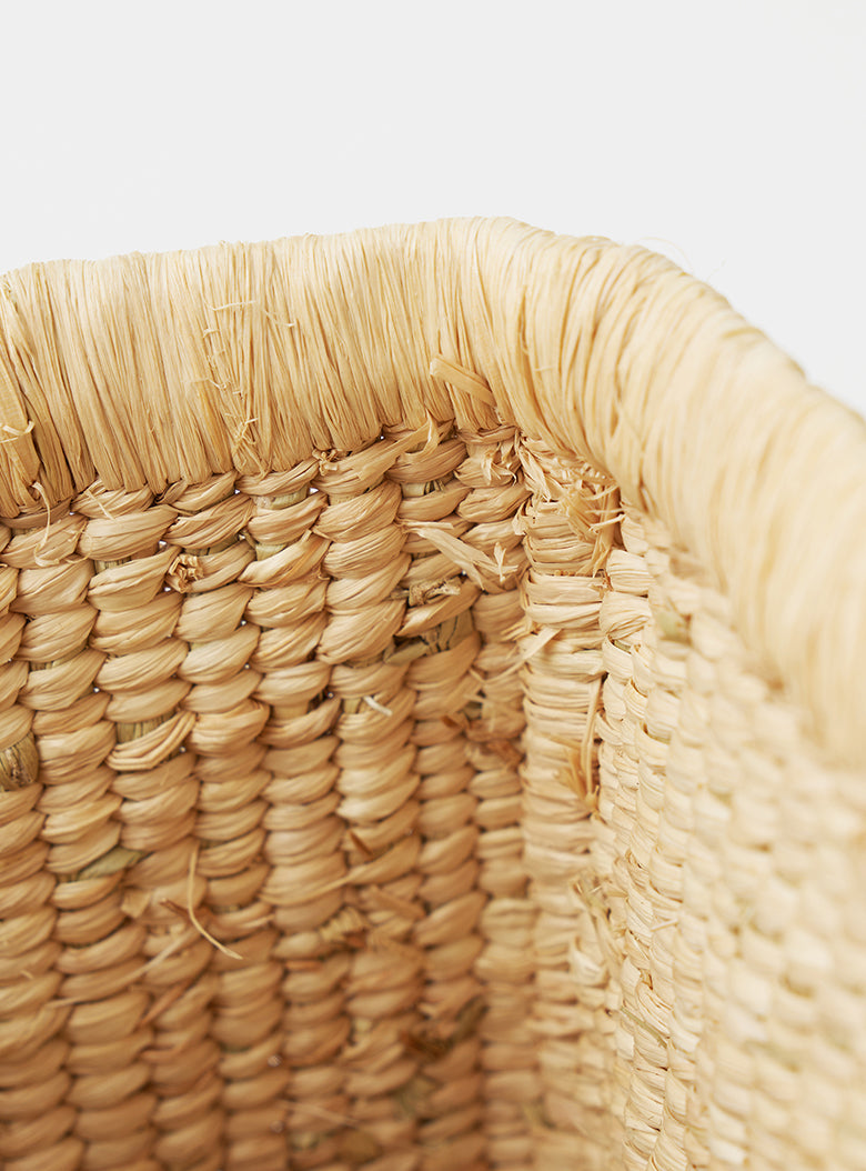 Raffia Shopper Bag
