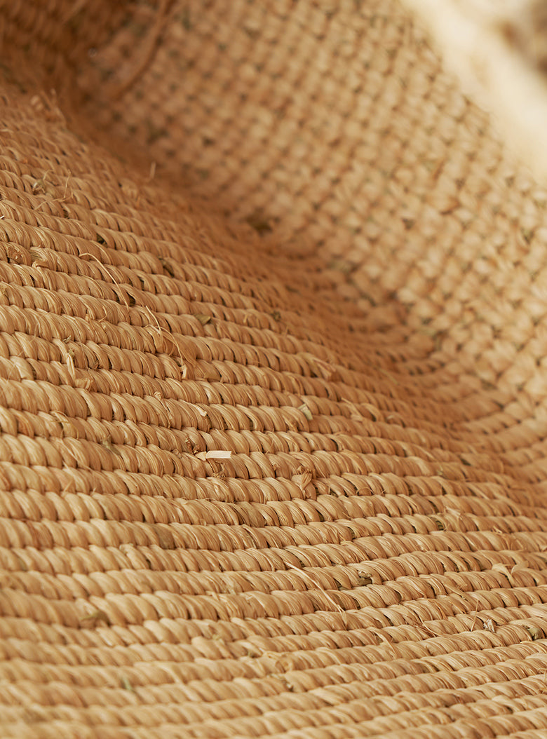 Raffia Shopper Bag