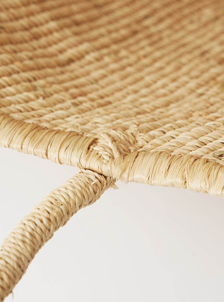 Raffia Shopper Bag