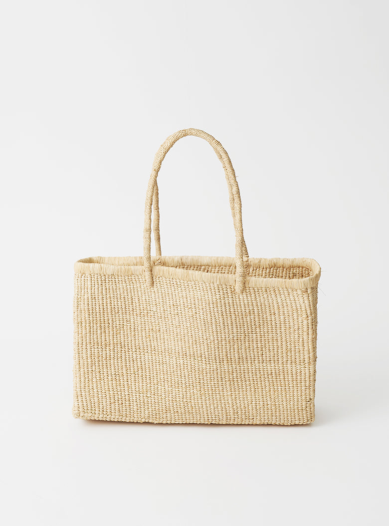 Raffia Shopper Bag