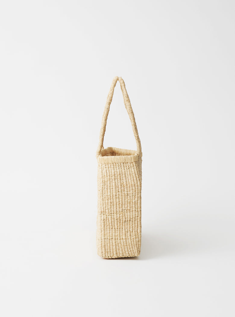 Raffia Shopper Bag