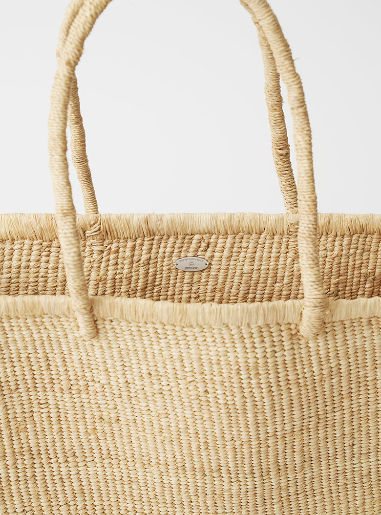 Raffia Shopper Bag