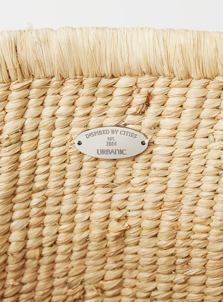 Raffia Shopper Bag