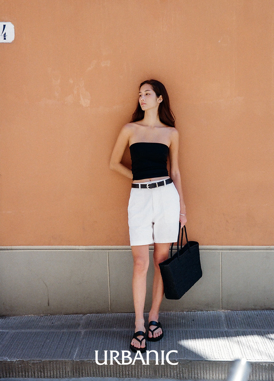 Raffia Shopper Bag