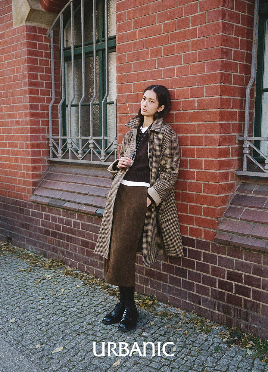 Suede Milanese Skirt